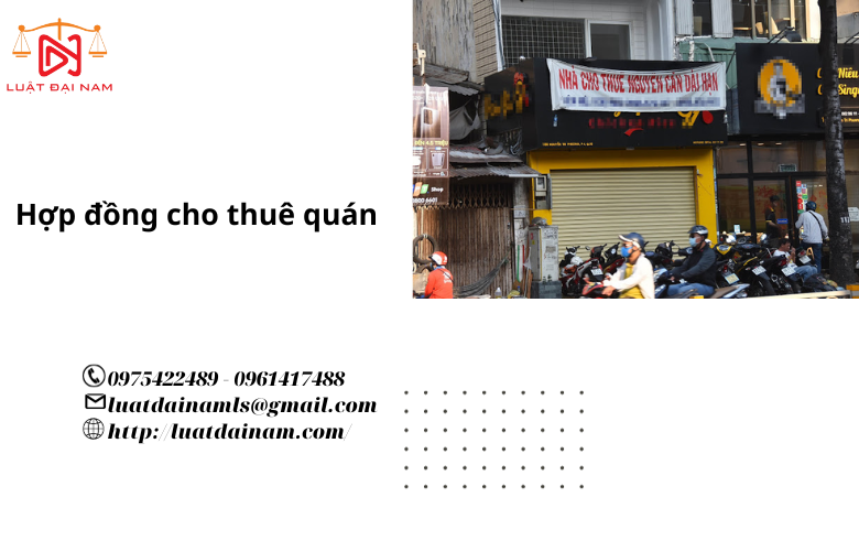 Hợp đồng cho thuê quán