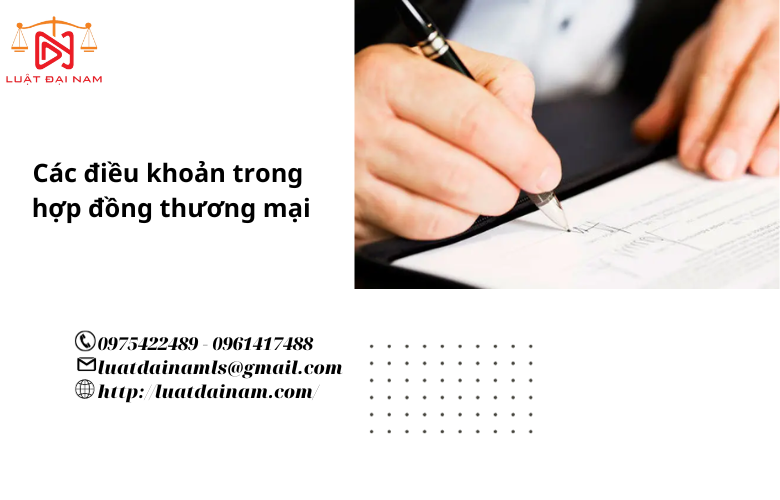 Các điều khoản trong hợp đồng thương mại