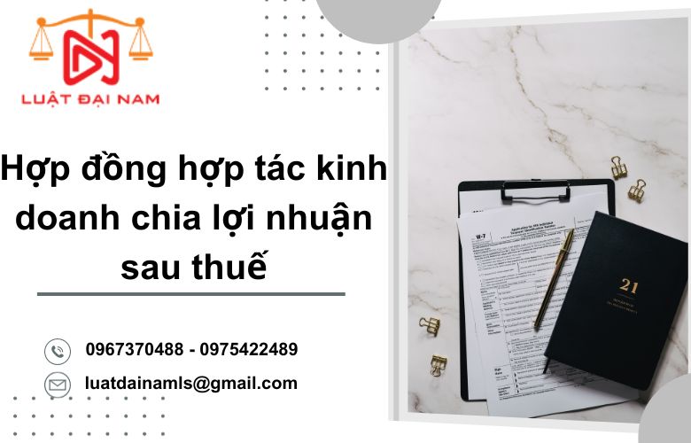 Hợp đồng hợp tác kinh doanh chia lợi nhuận sau thuế