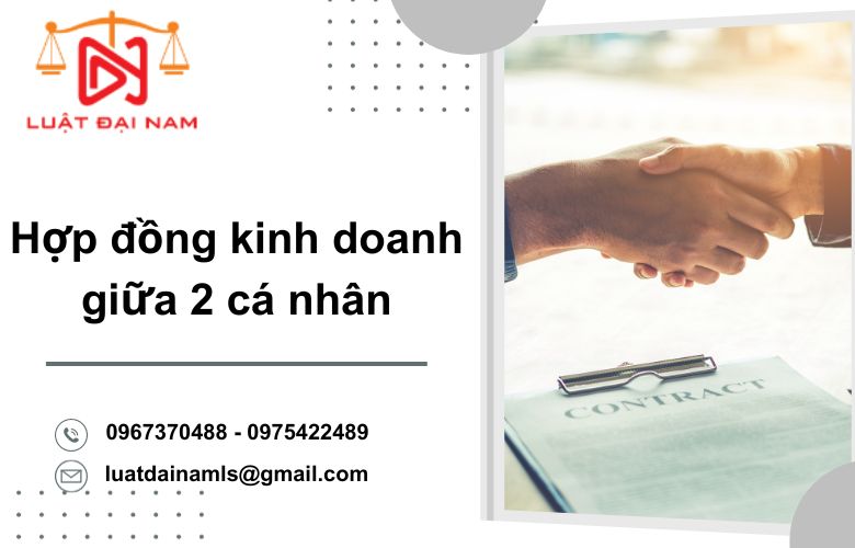 Hợp đồng kinh doanh giữa 2 cá nhân