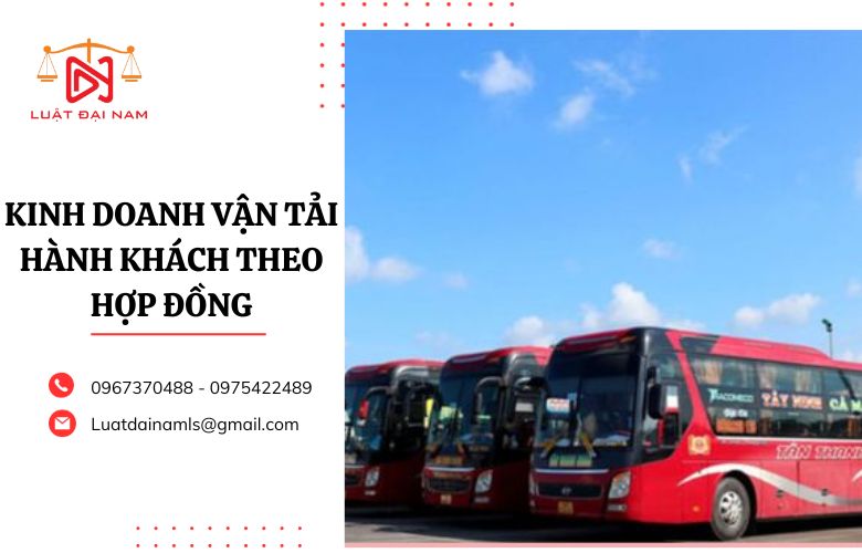 Kinh doanh vận tải hành khách theo hợp đồng