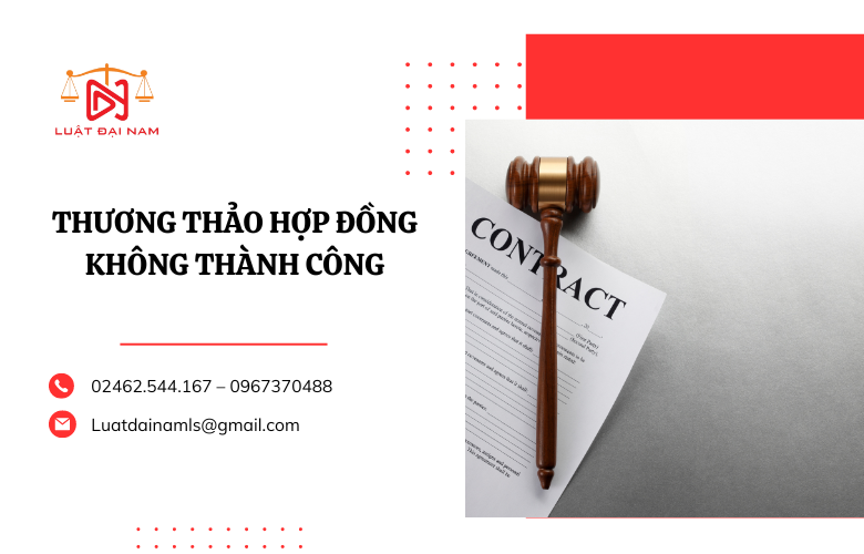 Thương thảo hợp đồng không thành công