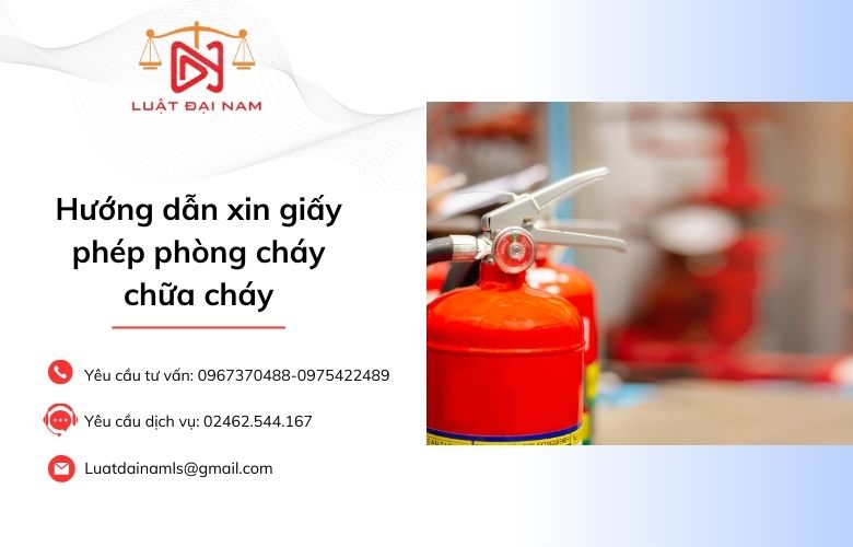 Hướng dẫn xin giấy phép phòng cháy chữa cháy