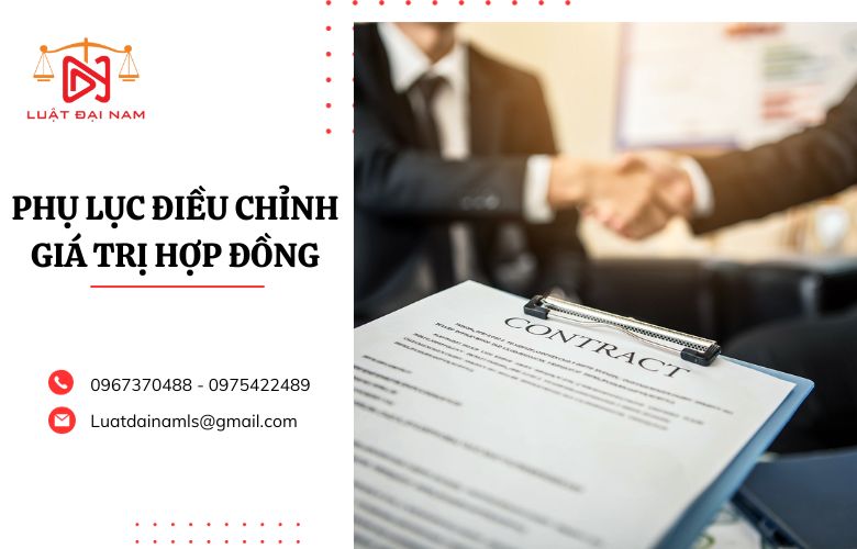 Phụ lục điều chỉnh giá trị hợp đồng