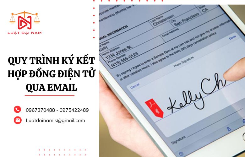 Quy trình ký kết hợp đồng điện tử qua email