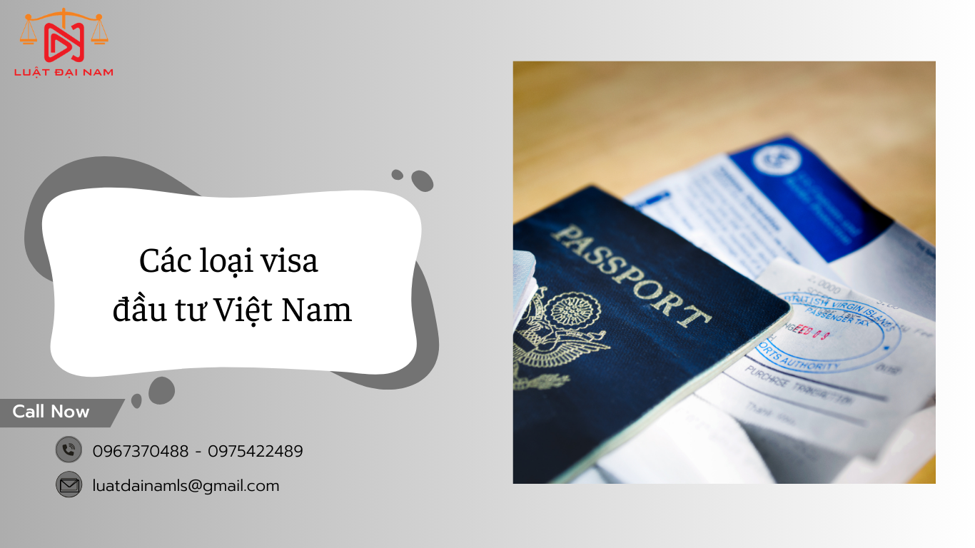 Các loại visa đầu tư Việt Nam