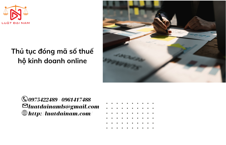 Thủ tục đóng mã số thuế hộ kinh doanh online 