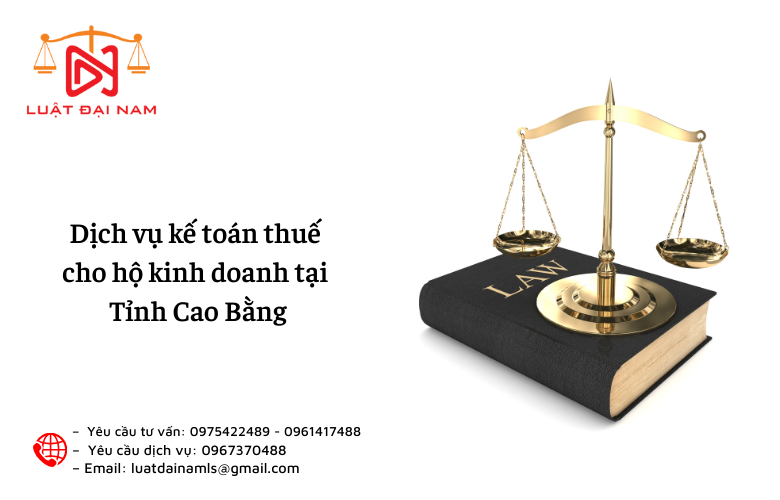 Dịch vụ kế toán thuế cho hộ kinh doanh tại Tỉnh Cao Bằng