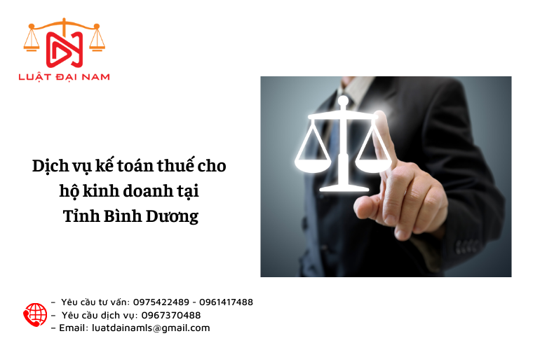 Dịch vụ kế toán thuế cho hộ kinh doanh tại Tỉnh Bình Dương