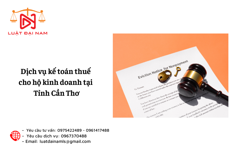 Dịch vụ kế toán thuế cho hộ kinh doanh tại Tỉnh Cần Thơ