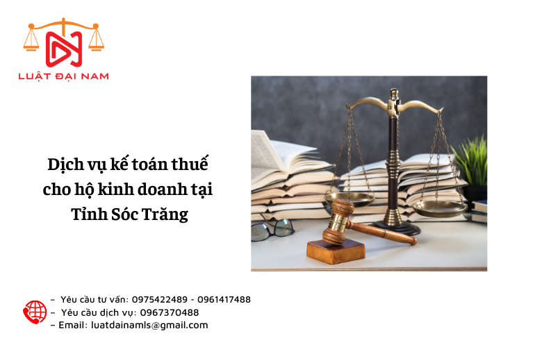 Dịch vụ kế toán thuế cho hộ kinh doanh tại Tỉnh Sóc Trăng