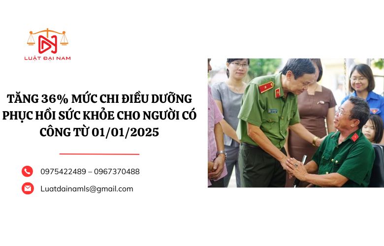 Tăng 36% mức chi điều dưỡng phục hồi sức khỏe cho người có công từ 01/01/2025