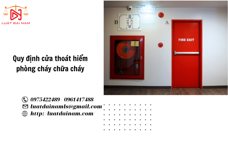 Quy định cửa thoát hiểm phòng cháy chữa cháy 