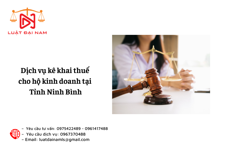 Dịch vụ kê khai thuế cho hộ kinh doanh tại Tỉnh Ninh Bình