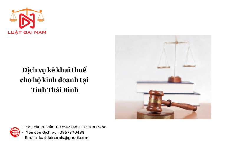 Dịch vụ kê khai thuế cho hộ kinh doanh tại Tỉnh Thái Bình